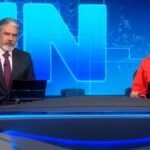 William Bonner e Renata Vasconcellos no Jornal Nacional