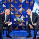 Joe Biden e Benjamin Netanyahu