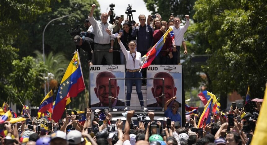 Venezuela — Foto: AP/Matías Delacroix